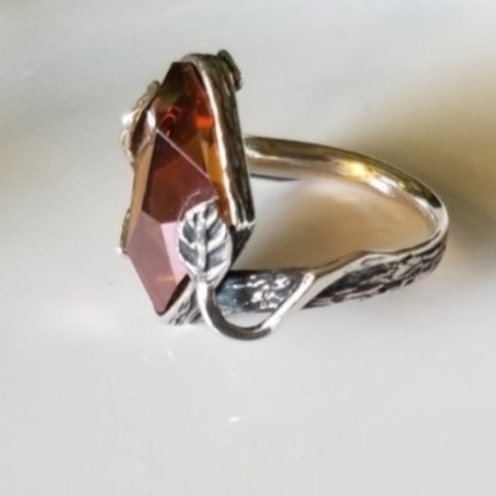 Silpada Leaf Ring - image 3
